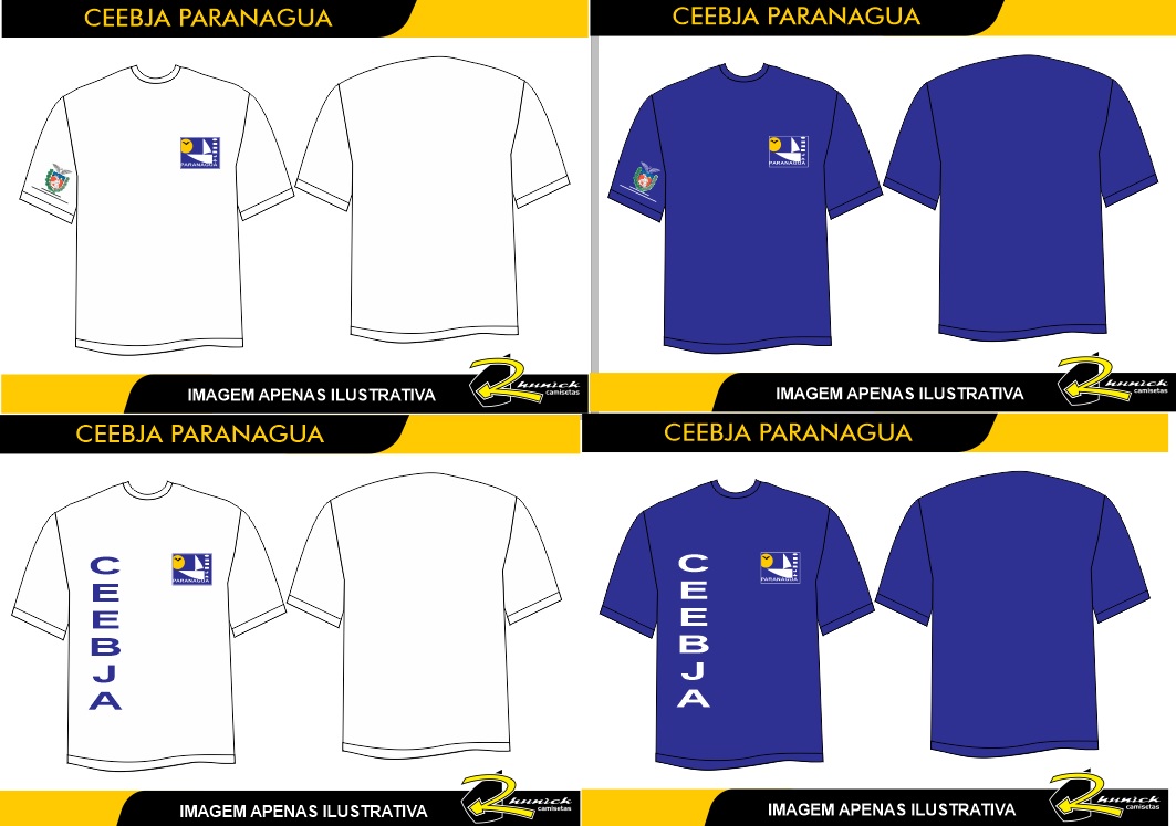 Uniforme opcional dos alunos do CEEBJA.